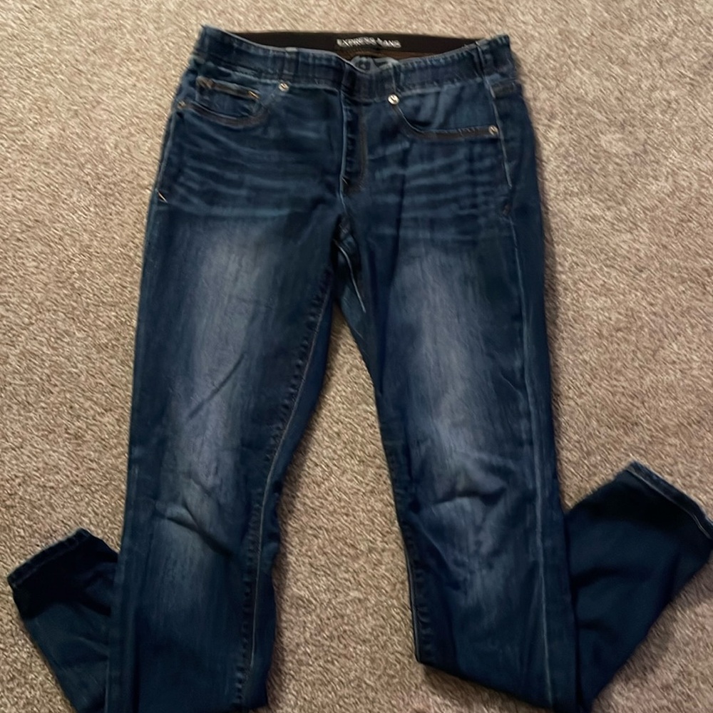 Express Mid Rise Legging Jeans